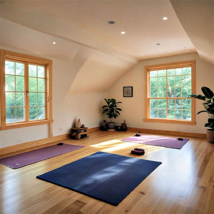 meditation and yoga room