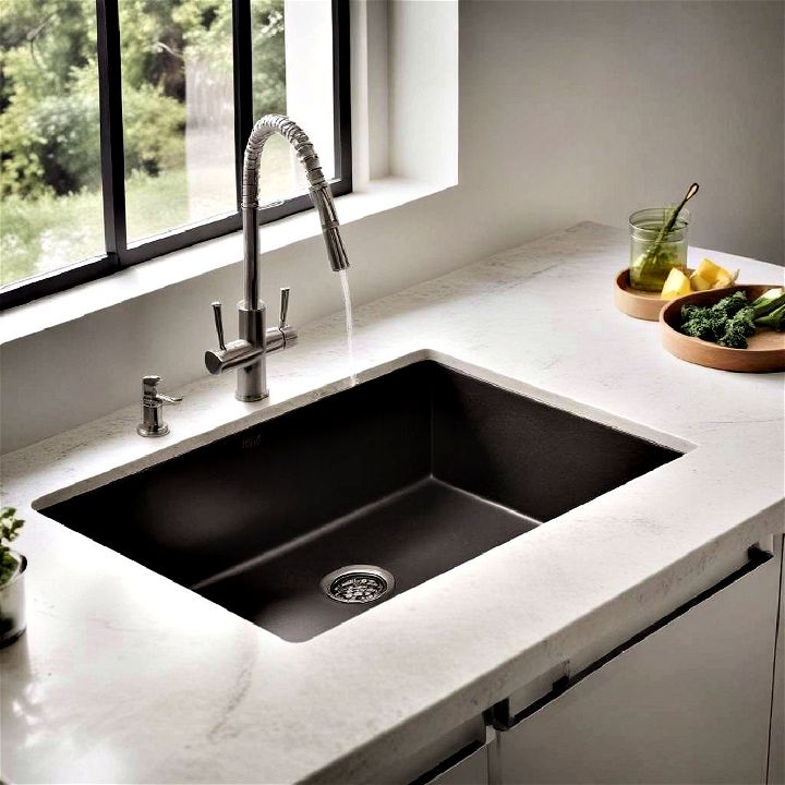 minimalist designs integrated sinks