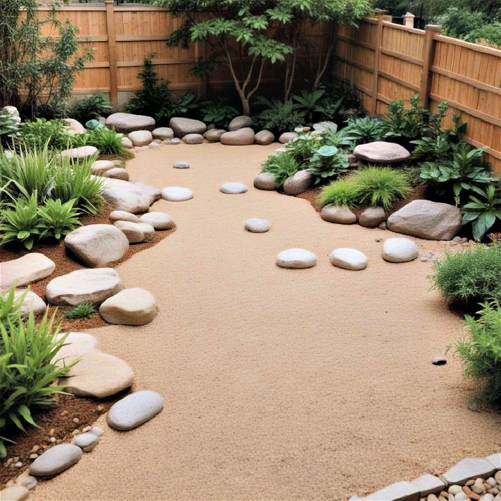 minimalist zen garden design