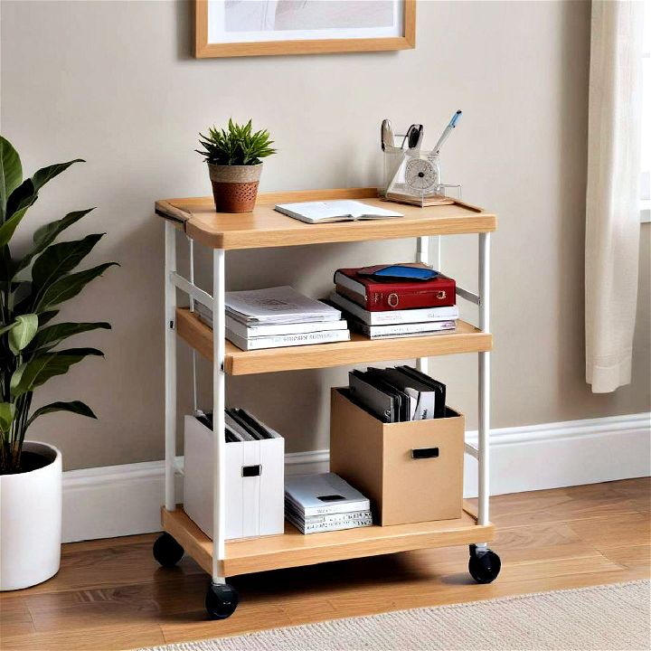 mobile office carts flexible solution