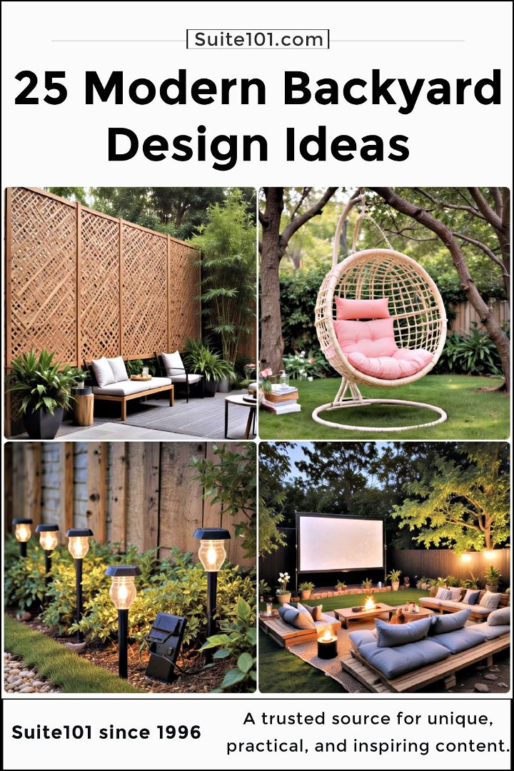 modern backyard ideas to copy