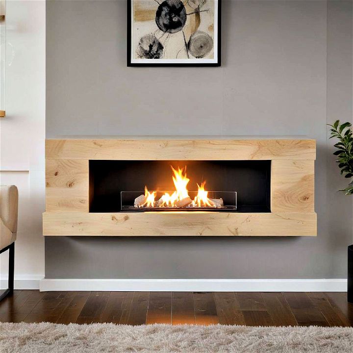 modern ethanol fireplace design
