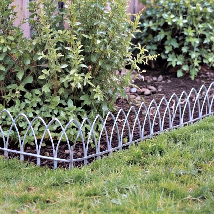 modern metal borders for garden