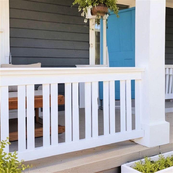 modern porch railing design