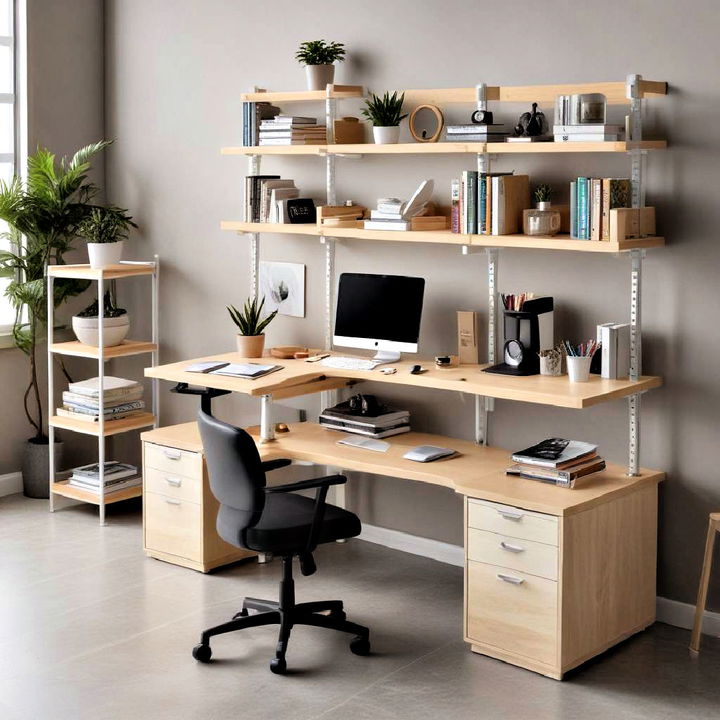 modular and efficient desk system