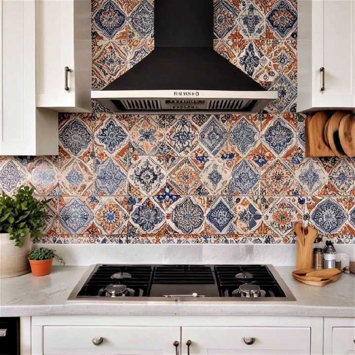 moroccan tiles for eclectic styles kitchen