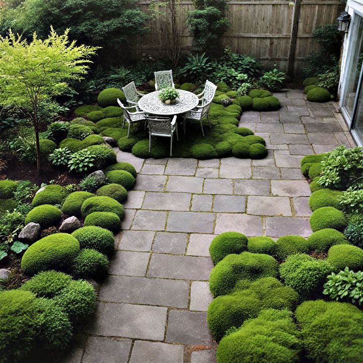 moss garden for shady patios