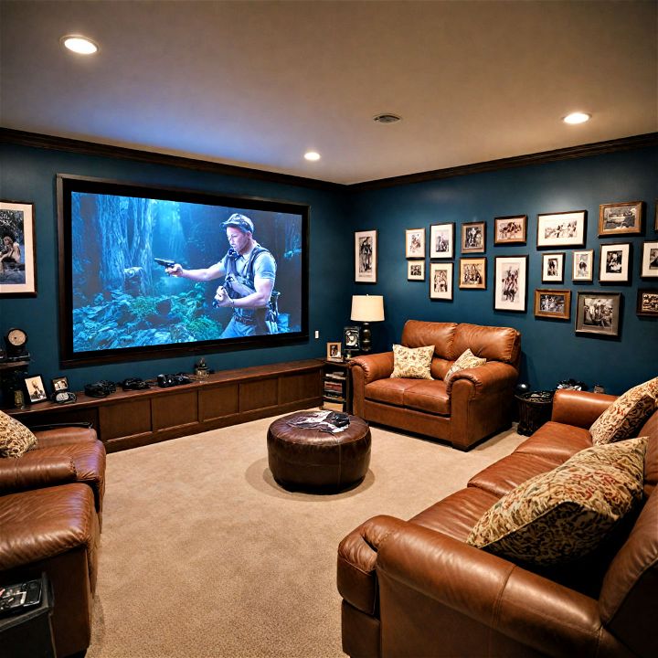 movie buff s bedroom to enhance the cinematic experience