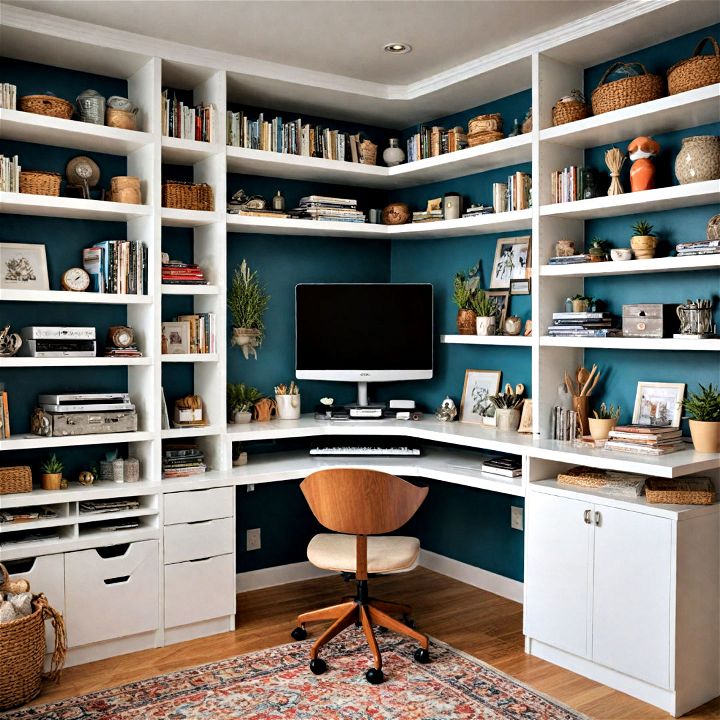 multifunctional furniture for additional craft room storage