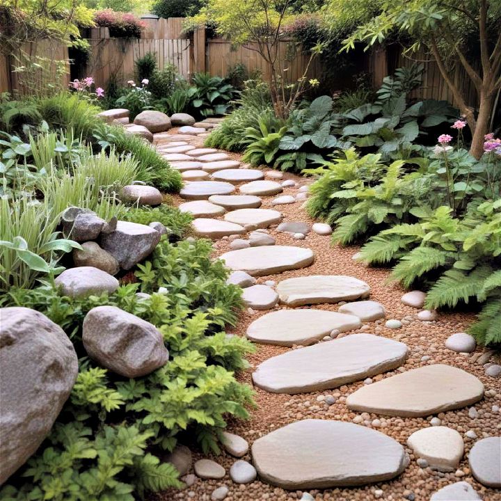 natural beauty stone pathways