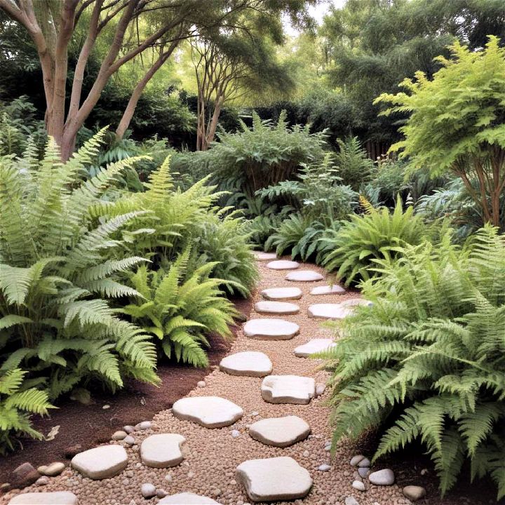 natural borders in your Zen garden