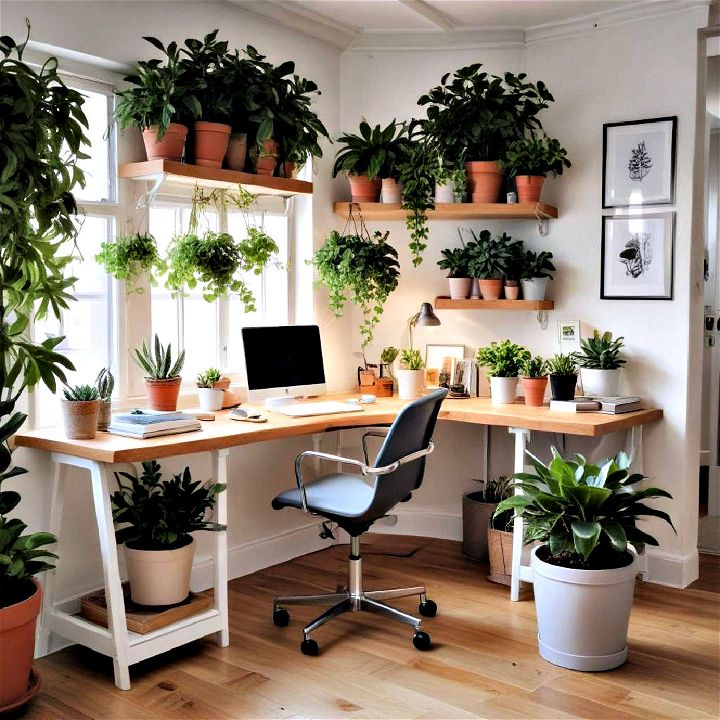 office space can transform your desk into a refreshing oasis