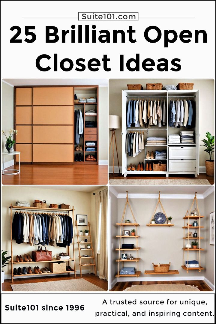 open closet ideas we love
