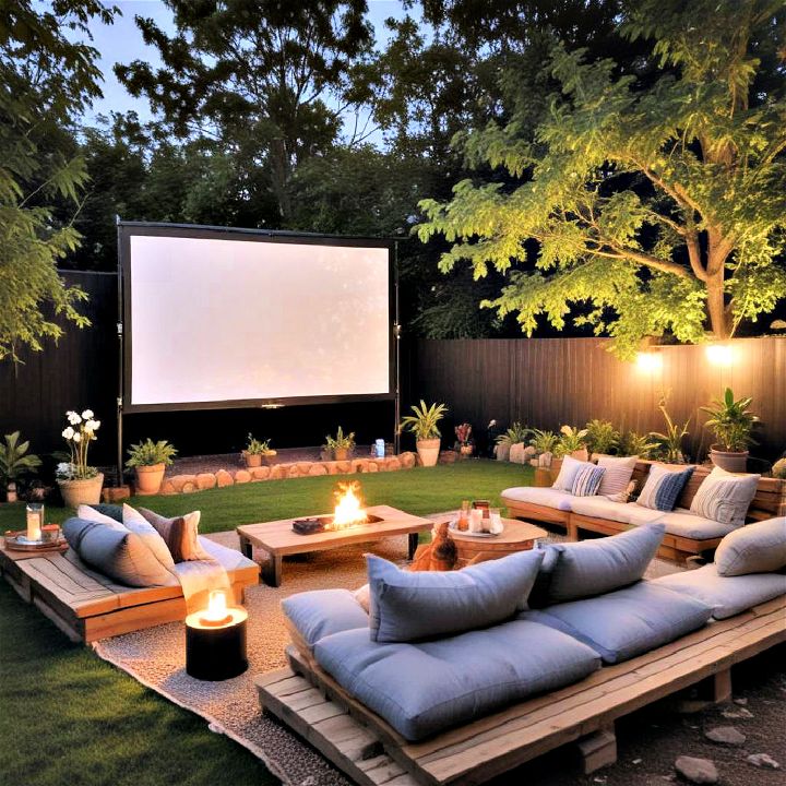 outdoor cinema to enjoy your favorite films