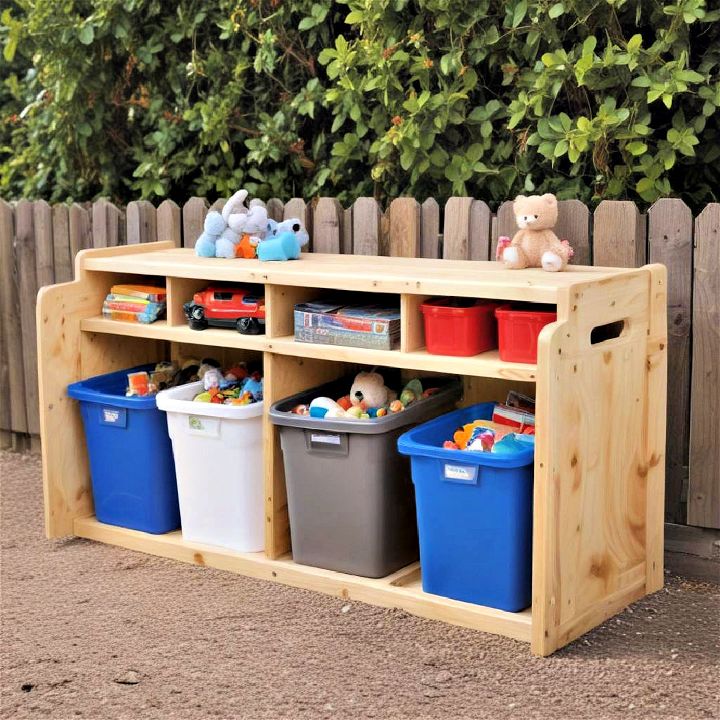 outdoor storage bins