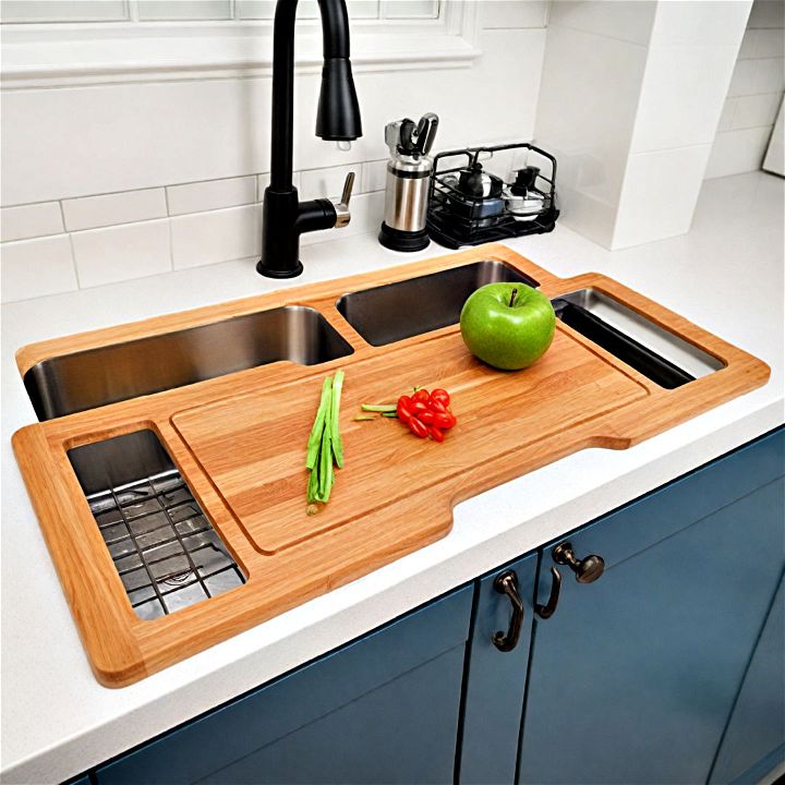 over sink cutting board to extend your work area