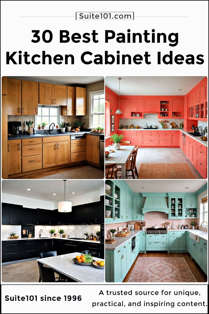 painting kitchen cabinet ideas to try