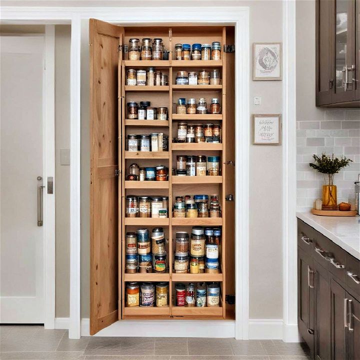 particularly wall mounted pantry shelves