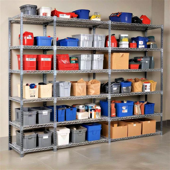 particularly wire shelving system
