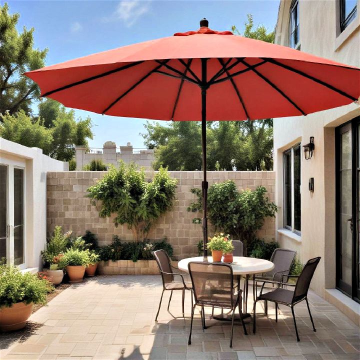 patio umbrella for privacy