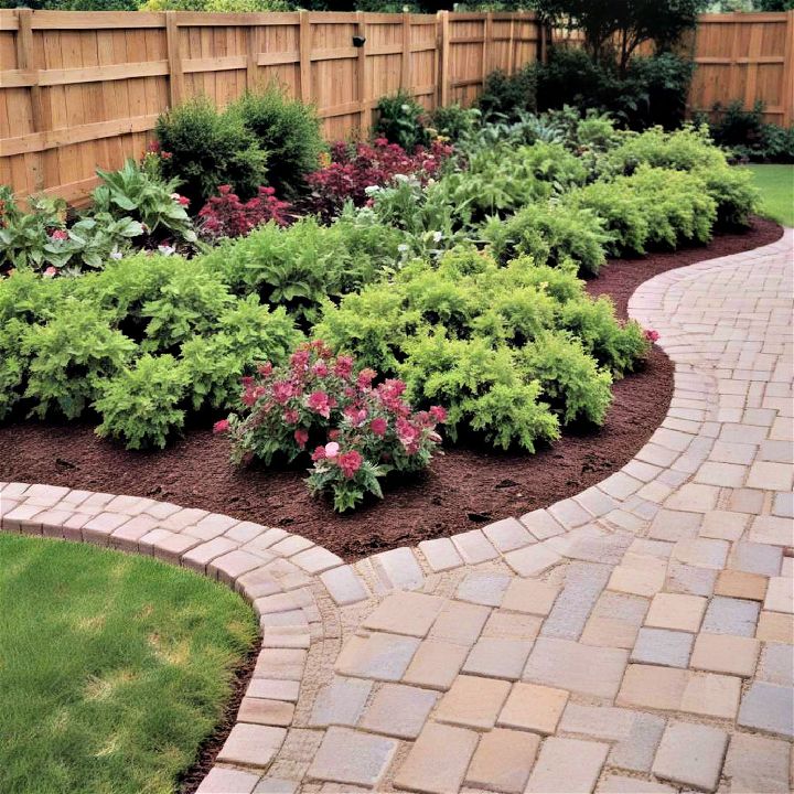 pavers for garden borders