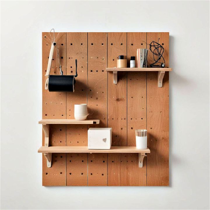 pegboards for plyroom