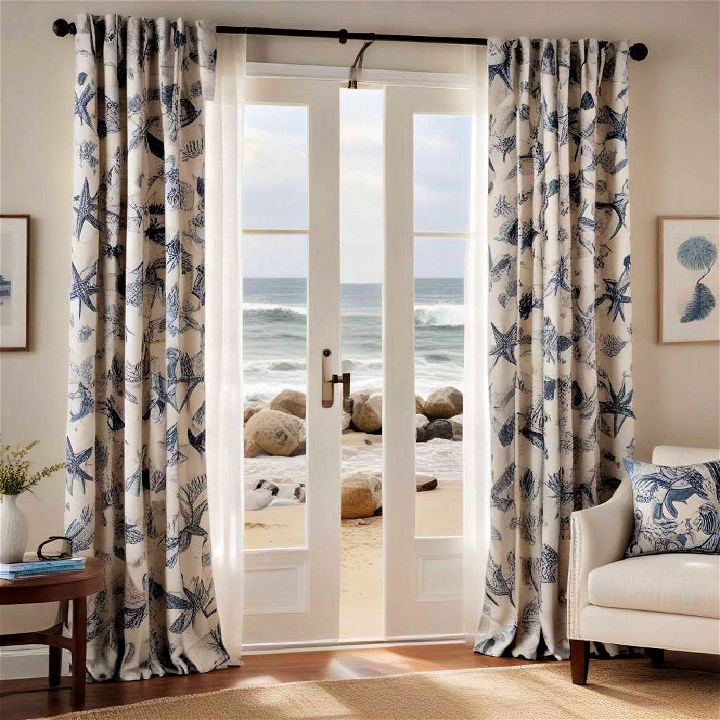 personality marine inspired curtains