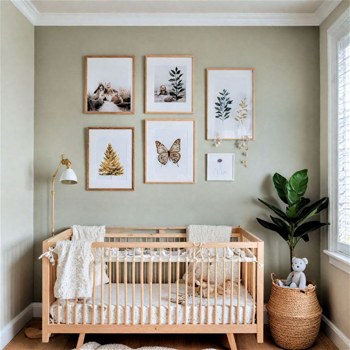 personalize your nursery with minimalist decor