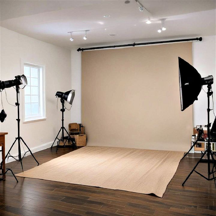 photography studio for bonus room