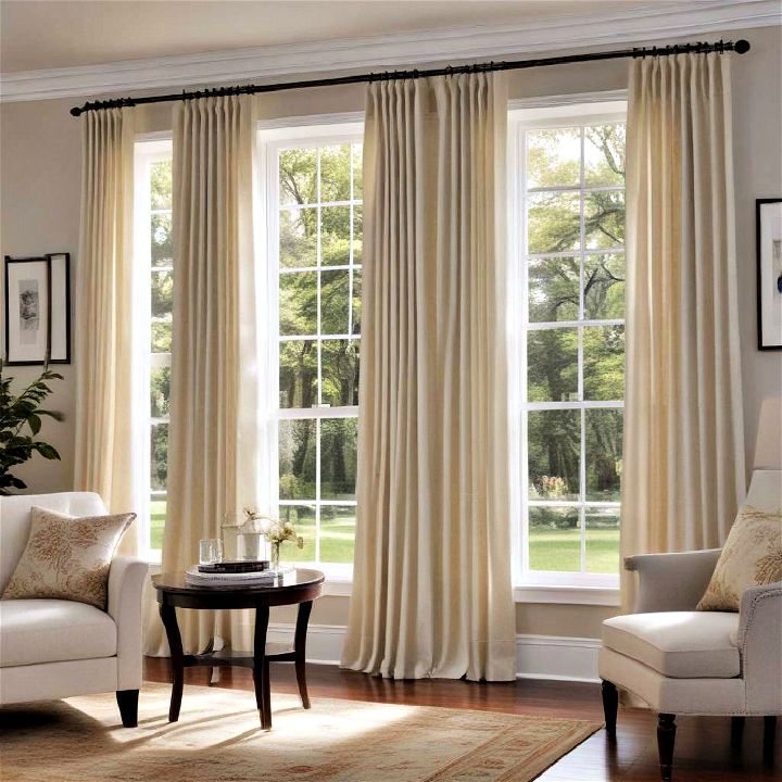 picture window curtains