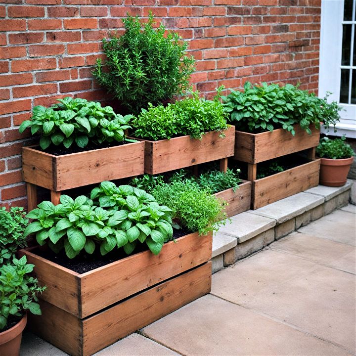 plant a herb garden on your patio