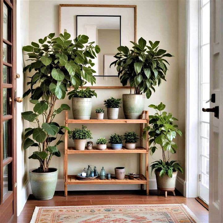 plant a small indoor garden to feel lively and fresh