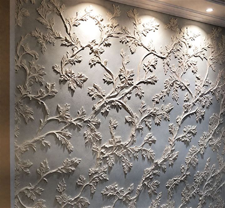 plaster panels to give walls a stylish appearance