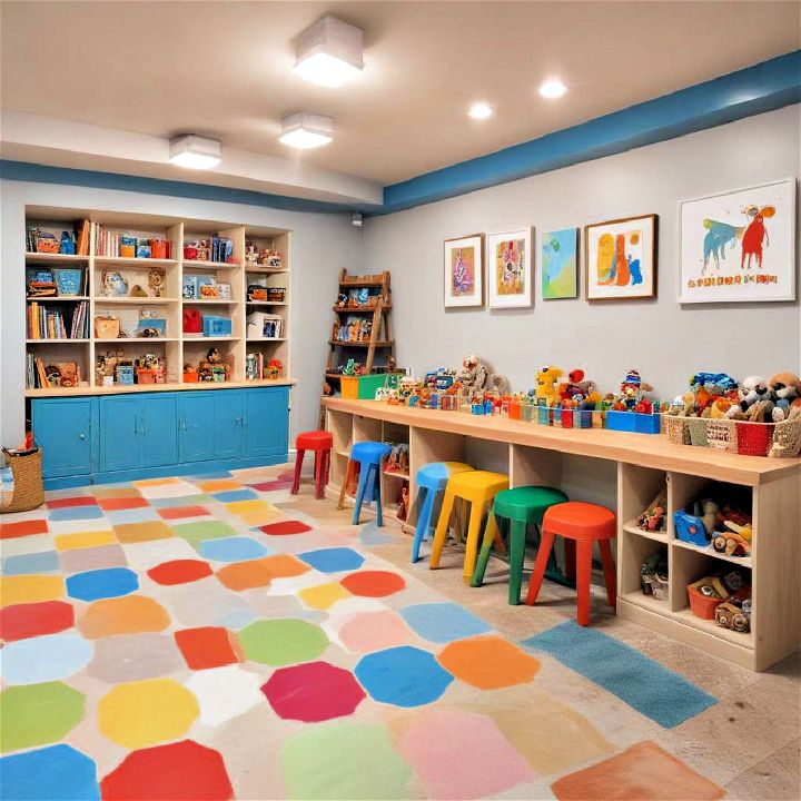 playroom for kids to play and explore