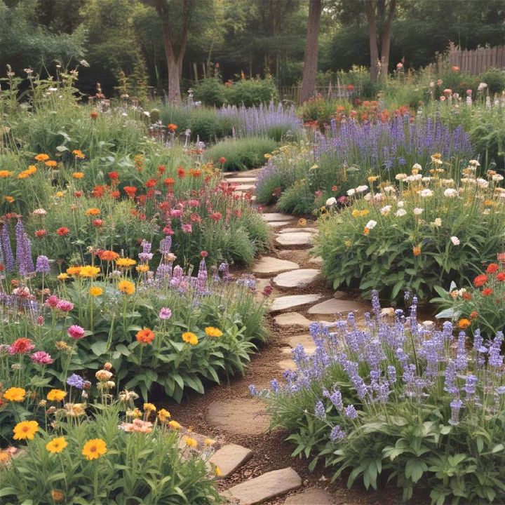 pollinator paradise for garden layout