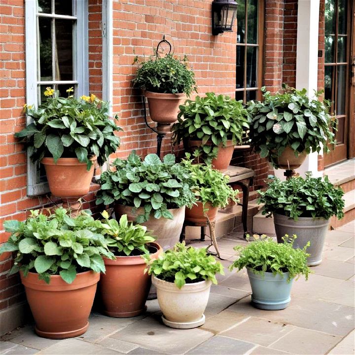 potted plant garden