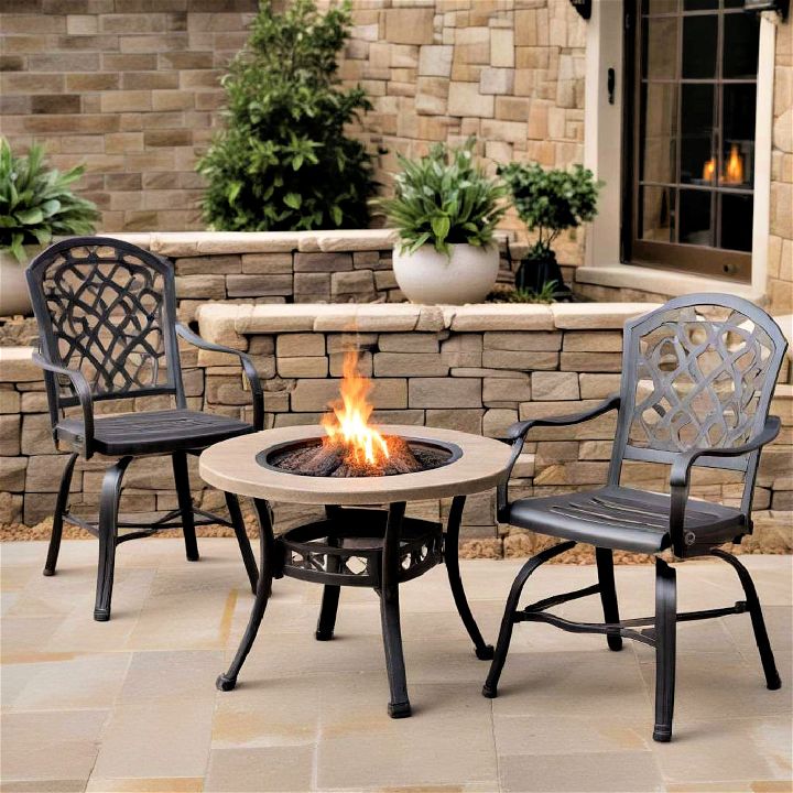 practical bistro sets for smaller spaces