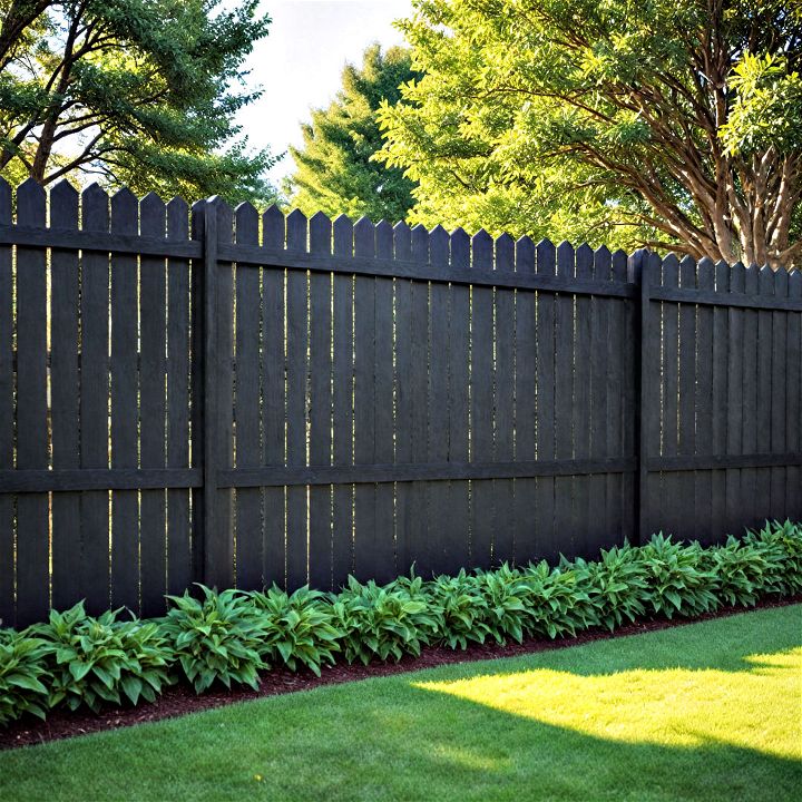 practical eco friendly recycled plastic fence for keeping your yard looking sharp