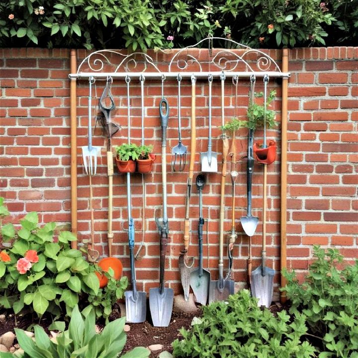 practical garden tool trellis