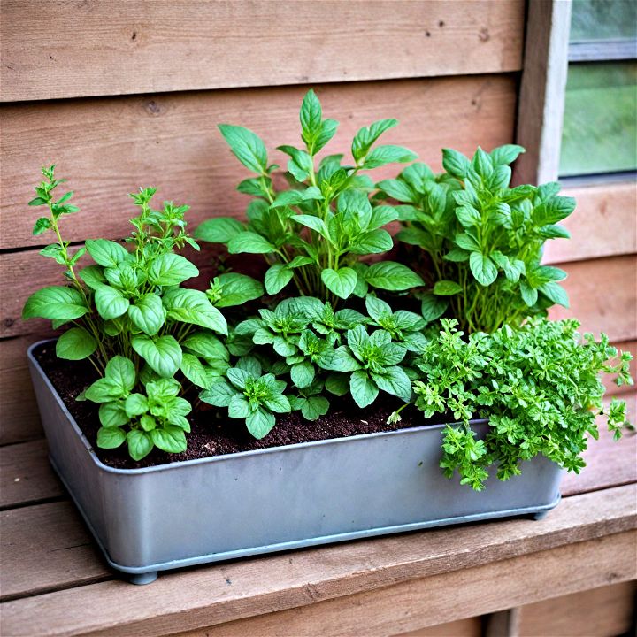 practical mini herb garden delight