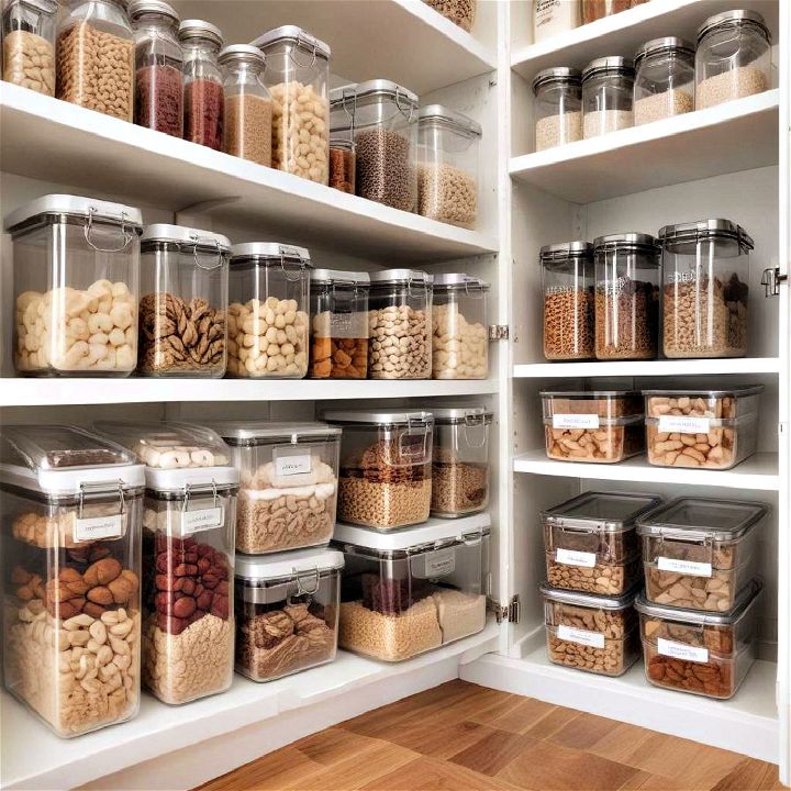 practical transparent storage containers