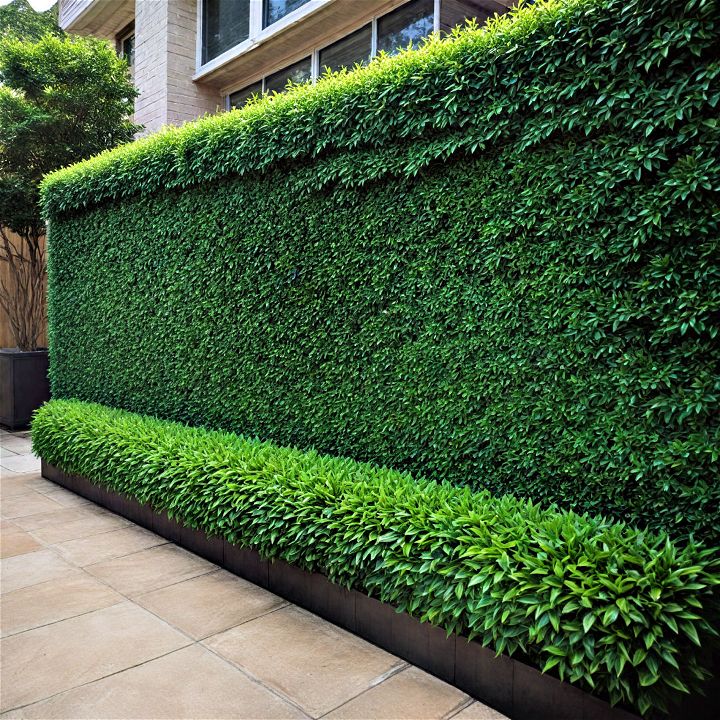privacy hedge panels outdoor decor
