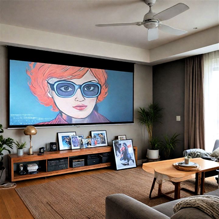 projector setup can transform your tv room