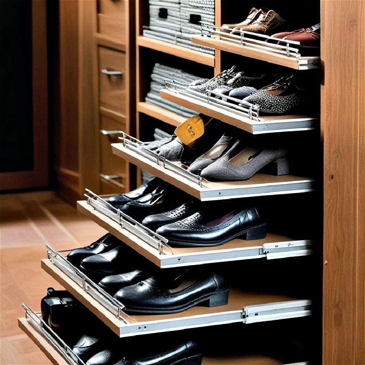 pull out shelving