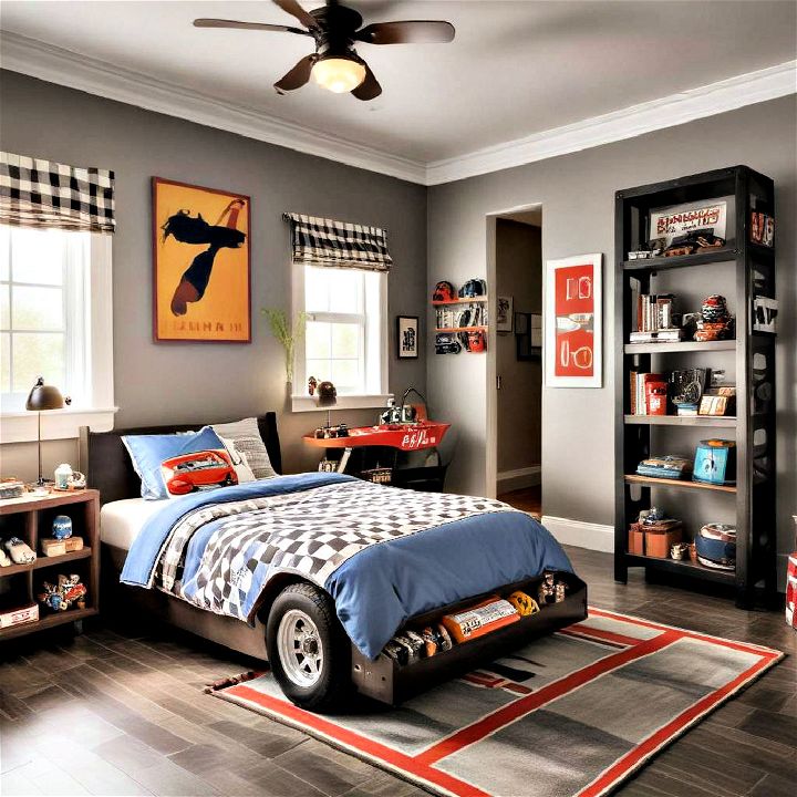 racecar themed room to speed into dreamland