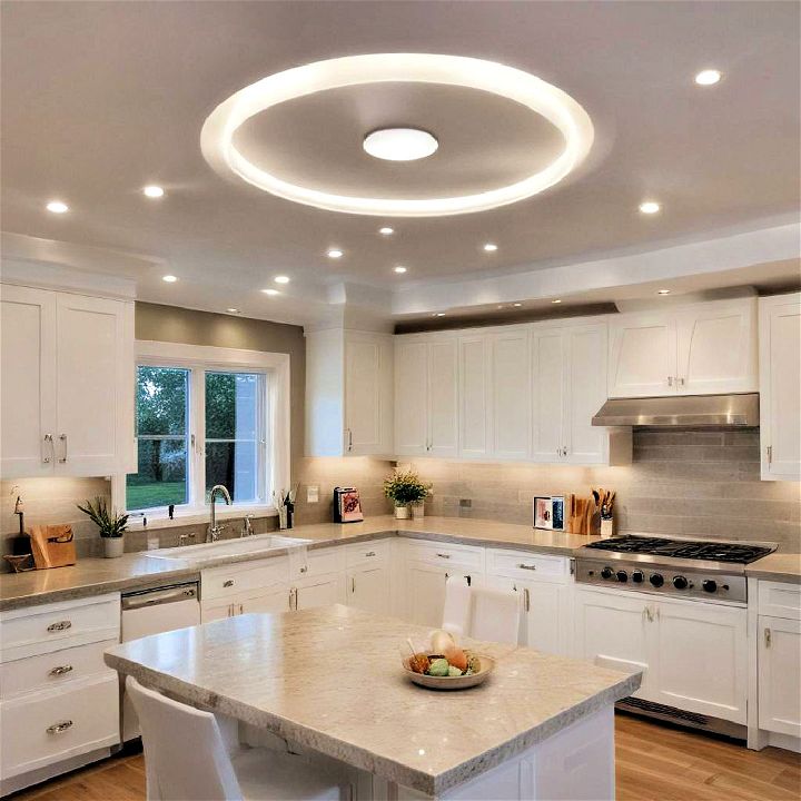 recessed lighting kitchen ceiling