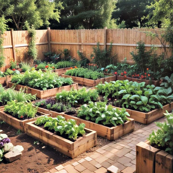 rewarding vegetable and herb garden