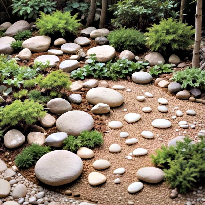 rock arrangements zen garden