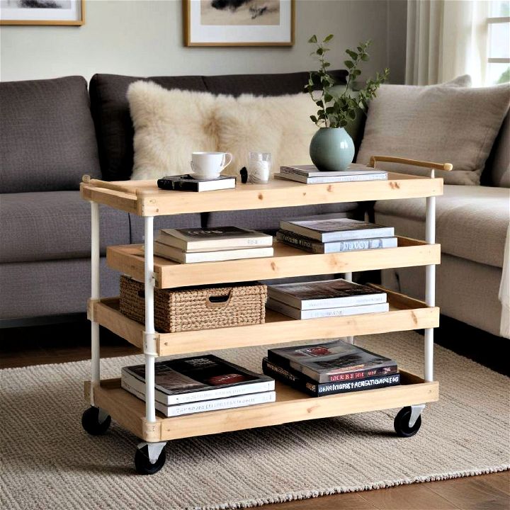 rolling cart for living room