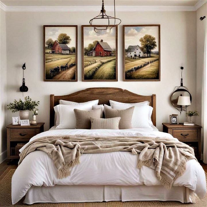 rustic country inspired artwork